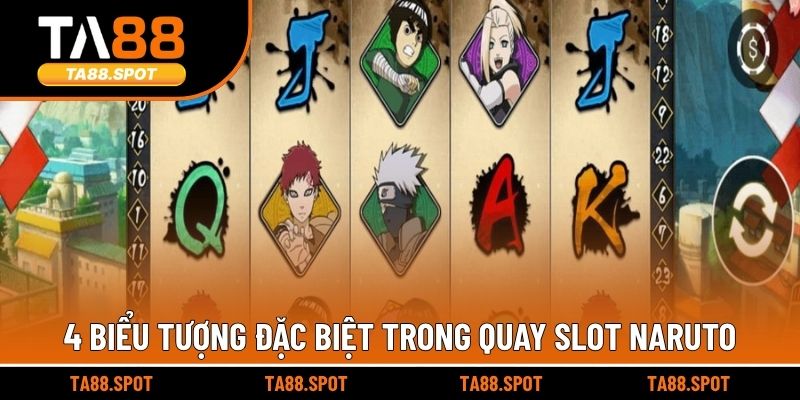 4 biểu tượng đặc biệt trong quay slot Naruto