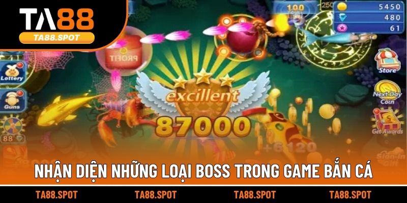 Nhận diện những loại boss trong game bắn cá